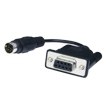 RS232 DIN 8 to D-Sub 9 转接线